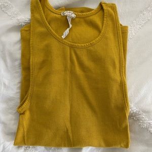 Free People Asymmetrical Hem Tank